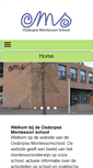 Mobile Screenshot of osdorpsemontessorischool.nl